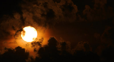 Morning sun, departing rain