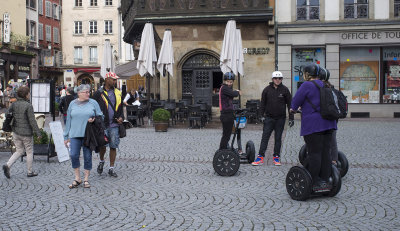 Segway always sounds like something to do with sweat