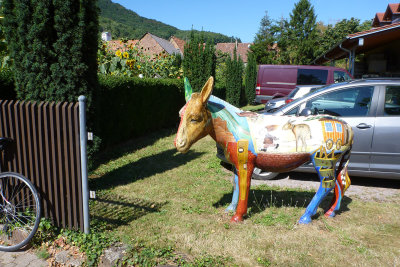 Not your usual lawn ornament