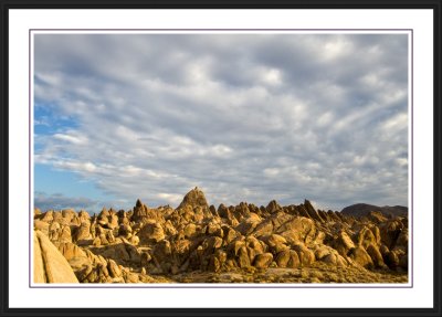 Some of the Alabama Hills in early morning light