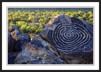 Hohokam petroglyphs