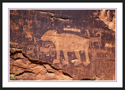 Potash Road Petroglyph Panel