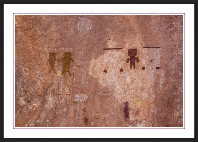 South Fork Indian Pictograph Panel