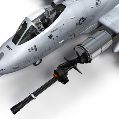 A-10C with Gatling gun