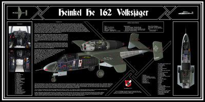 He-162 layout