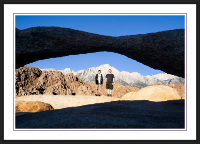 Alabama Hills - Lathe Arch