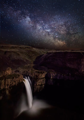Palouse Falls & Milky Way
