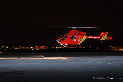 London Air Ambulance at Northolt