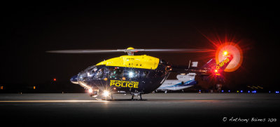 Metropolitan Police Helicopter at Northolt