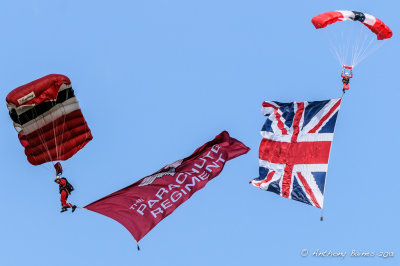 Two flags