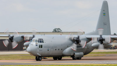 Swedish Air Force C-130E Hercules 844