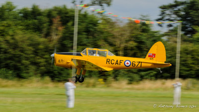 DHC1 Chipmunk 22 / 671 and the limbo dance