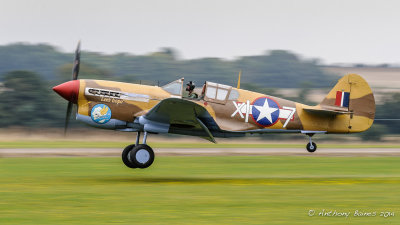 Curtiss P-40F Warhawk G-CGZP X17 Lee's hope
