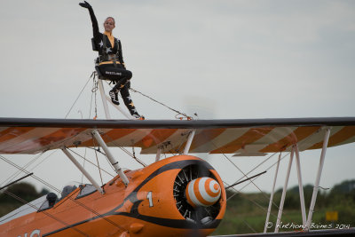 Breitling Wingwalker prepares to get airborne