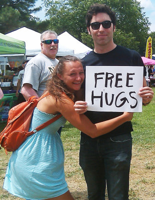 Free Hugs Sign