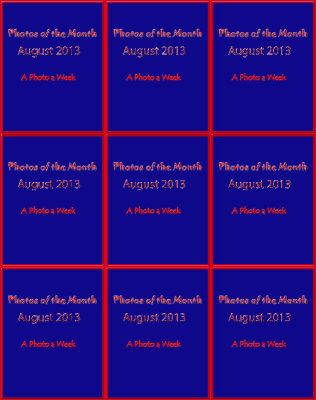 August Photos of the Month