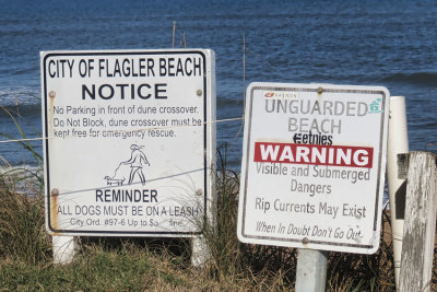 Beach Signs
