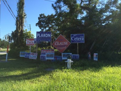 Political signs