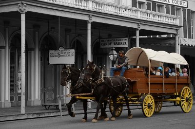 Covered Wagon in Old Town
