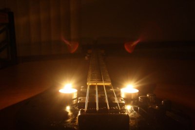 Bass by candlelight...
