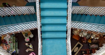 Antique Mall Stairs by Kaile Goodman