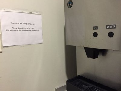 Ice sign