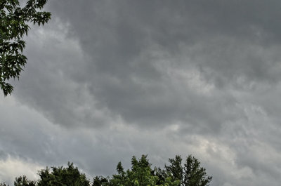 6-26-2015, Cold front edging it's way into Tulsa