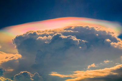 Rare phenomenon - mist in the cloud by Alexander 