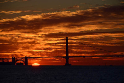 Week #4 -  The Sun Melts Under the Golden Gate