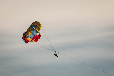 Parasailing Off Catalina Island, CA
