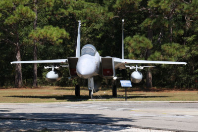 On display F-15