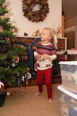 Decorating Grandma's Tree