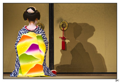 Geisha (Color y ByN - Colour and B&W) - KYOTO -