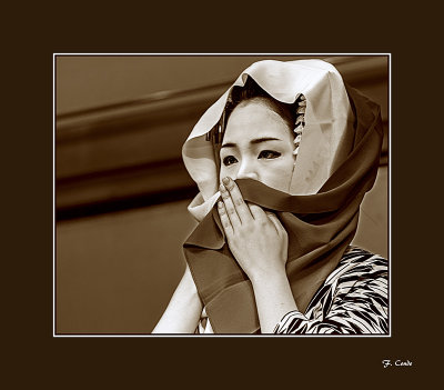 Geisha (Color y ByN - Colour and B&W) - KYOTO -