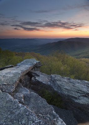 Rocks On Bald Knob: Giles County 