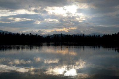 Evening At Echo Lake