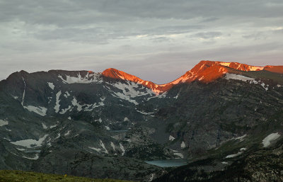 First Light On The Peaks-RMNP