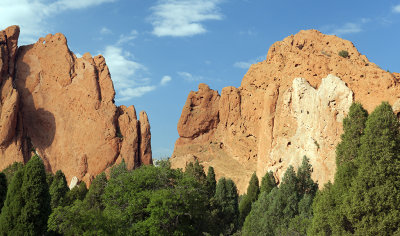 Late Afternoon Light At Garden Of The Gods
