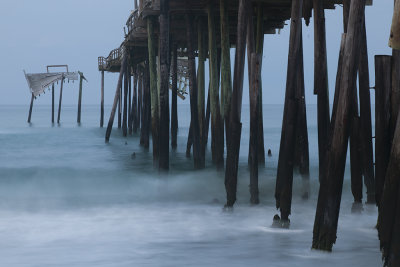 Early Dawn Under The Old Frisco Pier