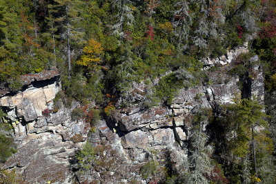Cliffs Near Linville Falls