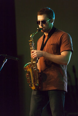 Playing Sax For The Band N.A.R.P.