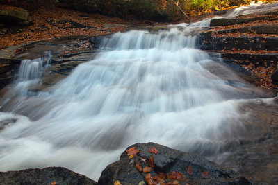 A Mountain Stream In Mt. Pisgah National Forest
