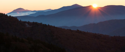 Sunrise At Waterrock Knob