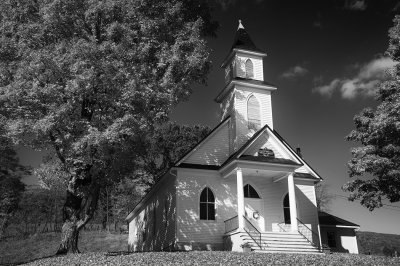 Rural Church In Giles County-Virginia