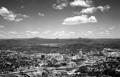 4 x 5 Film Of Roanoke City 