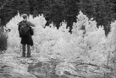 My Son Paul Hiking In Colorado