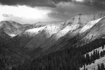 A View From The Alpine Loop: Colorado Scenic Byway Between Silverton And Ourey