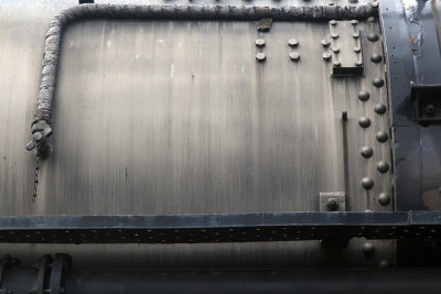 Steel And Rivets:  Construction Detail Of A Steam Locomotive 