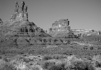 Mid Day Light At The Valley Of The Gods-Utah