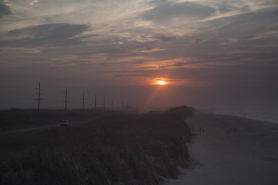 Hot And Humid- Sunrise On The Outer Banks, North Carolina